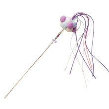 Load image into Gallery viewer, 10 Style Cat Toys Plastic Kitten Interactive Stick Funny Cat Fishing Rod Game Wand Feather Stick Toy Pet Supplies Cat Accessory