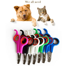 Load image into Gallery viewer, 2020 New Pet Grooming Nail Clipper Claw Cutter Trimmer Nail Cutting Scissor for Animals Professional Cat Dog Nail Clipper Cutter