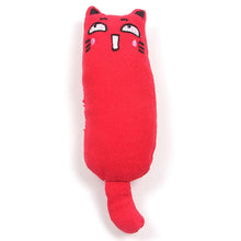 Load image into Gallery viewer, Cat Grinding Catnip Toys Funny Interactive Plush Cat Toy Pet Kitten Chewing Toy Claws Thumb Bite Cat mint For Cats Teeth toys