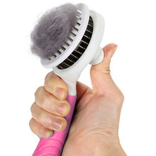 Load image into Gallery viewer, Dog Cat Comb Shedding Tool Brush Comb Rake Pet Fur Grooming Quick Clean Short Hair Pet Grooming Comb