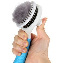 Load image into Gallery viewer, Dog Cat Comb Shedding Tool Brush Comb Rake Pet Fur Grooming Quick Clean Short Hair Pet Grooming Comb