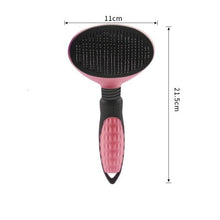 Load image into Gallery viewer, Dog Cat Comb Shedding Tool Brush Comb Rake Pet Fur Grooming Quick Clean Short Hair Pet Grooming Comb