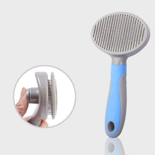 Load image into Gallery viewer, Dog Cat Comb Shedding Tool Brush Comb Rake Pet Fur Grooming Quick Clean Short Hair Pet Grooming Comb