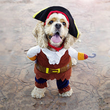 Load image into Gallery viewer, Pet Clothes Cosplay Pirate Dogs Cat Halloween Cute Costume Clothing Comfort For Small Medium Dog
