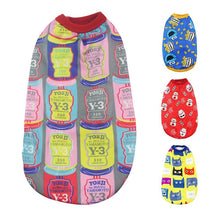 Load image into Gallery viewer, Fashion Red Polyester Cats Vest Clothes Puppies Costume Cute Pet Dog Cat Shirt Summer Breathable Vest For Cats Small Dogs
