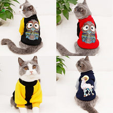 Load image into Gallery viewer, Lovely Cat Clothes Coat Pet Cat Dog Hoodies for Small Dog Kitty Winter Spring Pet Coat Jacket Cat Clothes Outfit 40
