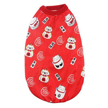 Load image into Gallery viewer, Fashion Pet Dog Cat Shirt Summer Breathable Cats Small Dogs Vest Red Polyester Cats Vest Clothes Puppies Costume Y tm
