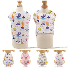 Load image into Gallery viewer, Cat Clothes Cute Cartoon Pet Puppy Dog Cat Vest Sunscreen Apparel Soft Thin Cotton Kitten Cat Costume in Summer and Spring
