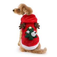 Load image into Gallery viewer, Christmas Cat Clothes Halloween Clothes For Cats Costume New Year Outfit Pet Cat Clothes For Chihuahua Winter Warm Pet Clothes
