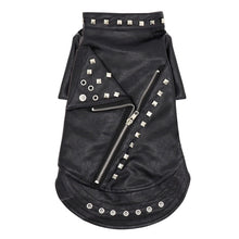 Load image into Gallery viewer, Leather Cat Jacket Warm Dogs Cat Clothes Coat Autumn Winter Pet Clothing Puppy Kitten Outfits Costumes for Chihuahua Yorkshire
