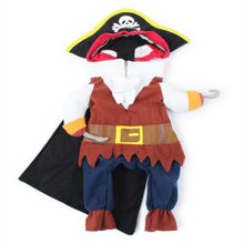 Load image into Gallery viewer, Pet Clothes Cosplay Pirate Dogs Cat Halloween Cute Costume Clothing Comfort For Small Medium Dog New Arrival Hot Sales
