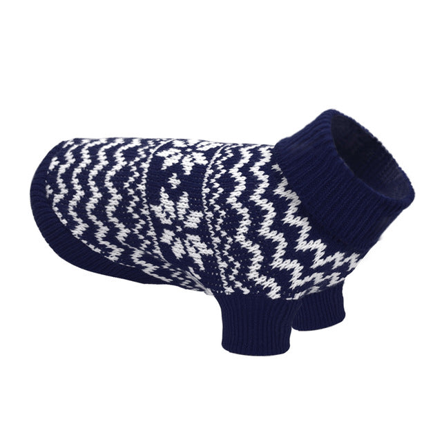 Pet Cat Puppy Sweater Winter Cat Clothes For Small Medium Dogs Turtleneck Knitwear Chihuahua Clothing Dog Cat Costume Ropa Perro