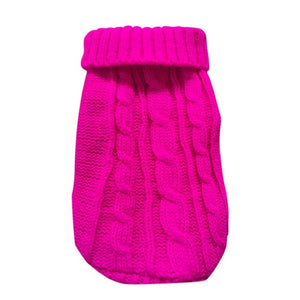 Pet Dog Cat Clothes Warm Cat Knitted Sweater For Cats Jumper Puppy Pug Coat Clothes Pullover Knitted Shirt Kitten Clothes 35