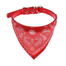 Load image into Gallery viewer, 2018 New Fahsion Small Dog Scarf Adjustable Pet Cat Collars Scarf Neckerchief Necklace trigon Pet accessories
