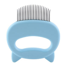 Load image into Gallery viewer, Pet Cat Grooming  Massage Brush with Shell Shaped Handle Hair Remover Pet Grooming Massage Tool  2  2 2 2 1
