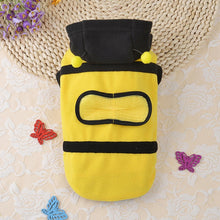 Load image into Gallery viewer, 1Pcs Pet Clothes Cute Bees Dog Cat Clothes Soft Fleece Teddy Poodle Dog Clothing Pet Product Supplies Accessories
