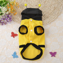 Load image into Gallery viewer, 1Pcs Pet Clothes Cute Bees Dog Cat Clothes Soft Fleece Teddy Poodle Dog Clothing Pet Product Supplies Accessories
