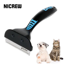 Load image into Gallery viewer, NICREW Pet comb for cat Hair Deshedding Comb Pet Dog Cat Brush Grooming Tool Hair Removal Comb For Cats Dogs
