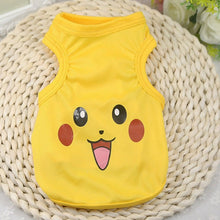 Load image into Gallery viewer, Pet Cat Clothes for Cats Summer Vest T Shirt Dog Cat Clothes Costume for Small Dogs Cartoon Vest for Puppy 35
