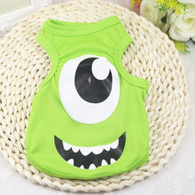 Load image into Gallery viewer, Pet Cat Clothes for Cats Summer Vest T Shirt Dog Cat Clothes Costume for Small Dogs Cartoon Vest for Puppy 35
