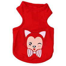 Load image into Gallery viewer, Pet Cat Clothes for Cats Summer Vest T Shirt Dog Cat Clothes Costume for Small Dogs Cartoon Vest for Puppy 35
