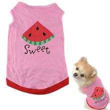 Load image into Gallery viewer, Pet Cat Clothes Summer Cat Vest Sports T Shirts Costume Thin Clothes for Small Dogs Chihuahua Cool Puppy Clothes for Kitty 40
