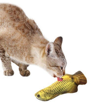 Load image into Gallery viewer, 3D Fish Plush Cat Pet Toy Interactive Gifts Fish Catnip Toys Stuffed Pillow Doll Simulation Fish Playing Toy For Pet
