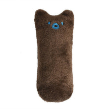 Load image into Gallery viewer, Fashion Mini Teeth Grinding Catnip Toys Funny Interactive Plush Cat Toy Pet Kitten Chewing Vocal Claws Thumb Bite Cat For Cats
