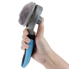 Load image into Gallery viewer, Dog Cat Comb Shedding Tool Brush Comb Rake Pet Fur Grooming Quick Clean Short Hair Pet Grooming Comb
