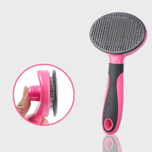 Load image into Gallery viewer, Dog Cat Comb Shedding Tool Brush Comb Rake Pet Fur Grooming Quick Clean Short Hair Pet Grooming Comb
