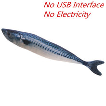 Load image into Gallery viewer, 30 cm eletrônico brinquedo do gato do animal de estimação brinquedos de peixes de simulação de carregamento usb elétrico para o gato do cão mastigando jogando mordendo suprimentos dropshiping
