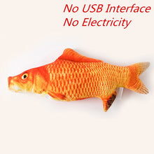 Load image into Gallery viewer, 30 cm eletrônico brinquedo do gato do animal de estimação brinquedos de peixes de simulação de carregamento usb elétrico para o gato do cão mastigando jogando mordendo suprimentos dropshiping

