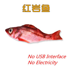 Load image into Gallery viewer, 30 cm eletrônico brinquedo do gato do animal de estimação brinquedos de peixes de simulação de carregamento usb elétrico para o gato do cão mastigando jogando mordendo suprimentos dropshiping
