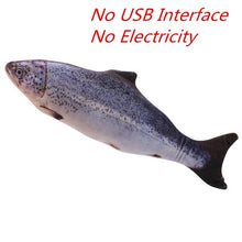 Load image into Gallery viewer, 30 cm eletrônico brinquedo do gato do animal de estimação brinquedos de peixes de simulação de carregamento usb elétrico para o gato do cão mastigando jogando mordendo suprimentos dropshiping
