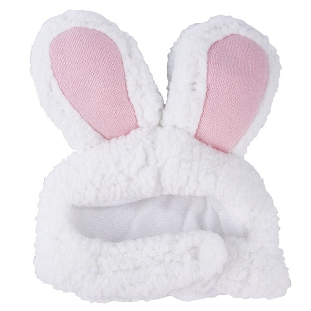 Cat Clothes Costume Bunny Rabbit Ears Hat Pet Cat Cosplay Clothes For Cat Costumes Small Dogs Kitten Party Costume Pet Products