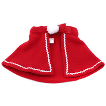 Load image into Gallery viewer, Noble Style Puppy Cat Cosplay Clothes Red Mini Skirt Christmas Cape For Cats Pet Small Dog Cat Cloak
