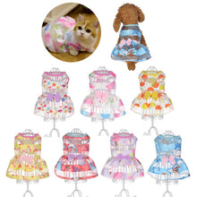 Load image into Gallery viewer, Pet Dog Puppy Wedding Lace Dresses With Bow-knot Summer Pet Clothes For Mini Small Dogs Cats Skirt Baby Girl Tutu Princess Dress
