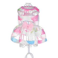 Load image into Gallery viewer, Pet Dog Puppy Wedding Lace Dresses With Bow-knot Summer Pet Clothes For Mini Small Dogs Cats Skirt Baby Girl Tutu Princess Dress
