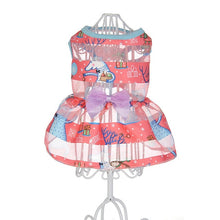 Load image into Gallery viewer, Pet Dog Puppy Wedding Lace Dresses With Bow-knot Summer Pet Clothes For Mini Small Dogs Cats Skirt Baby Girl Tutu Princess Dress
