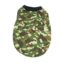Load image into Gallery viewer, 2019 New Pet Clothing Summer Spring Cotton Small Dog Cat Vest T-shirt Sporting Camouflage Puppy Dog Cat Clothes XS S M L XL XXL
